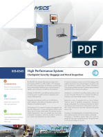 High Performance System: Checkpoint Security: Baggage and Parcel Inspection