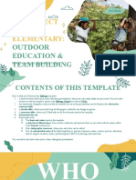 P.E. Subject For Elementary - 2nd Grade Outdoor Education & Team Building by Slidesgo