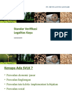 SVLK Memastikan Legalitas Kayu