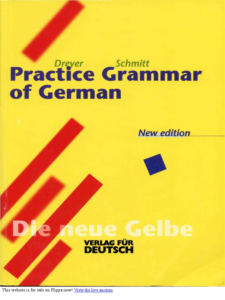 Dreyer - Schmitt - Practice Grammar of German | PDF | Auction | Pricing