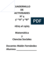 Cuadernillo 4 5º A y B