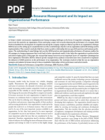 (2017) Strategic Human Resource Management and Its Impact On Organizational Performance - Rajiv Chopra