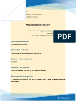 Análisis Casación Lavado Dinero