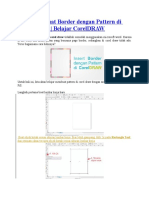 Cara Membuat Border Dengan Pattern Di CorelDRAW