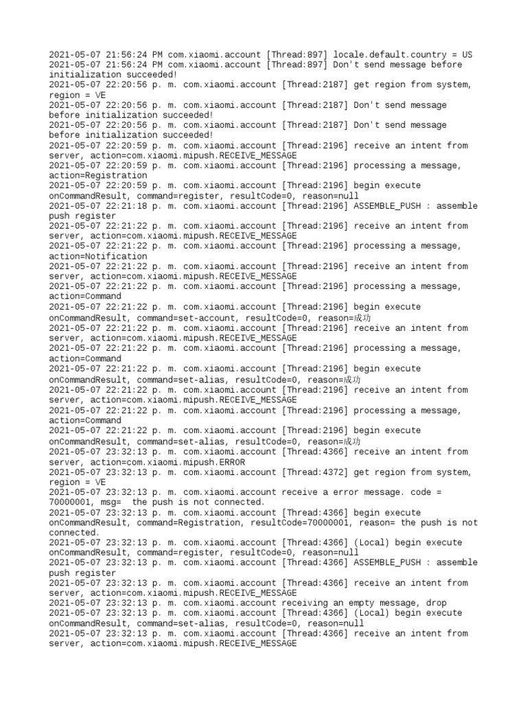 Log 1 | PDF | Thread (Computing) | Computer Architecture