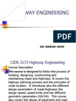 Highway Engineering 1 PDF Free