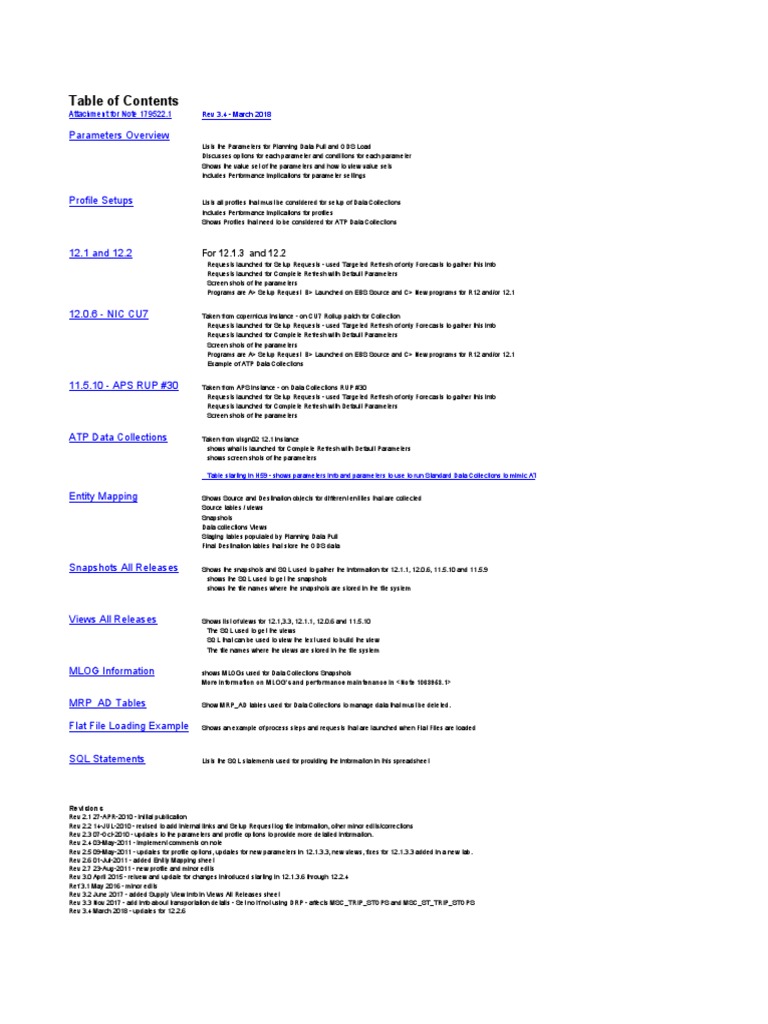 1 Data Collection Parameters Rev 3.4 | PDF | Parameter (Computer ...