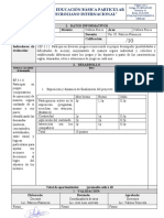 Cultura Física - Evaluacion Cuarto EGB