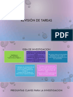 PROCESO DE INVESTIGACION CIENTIFICA - REVISION DE TAREAS