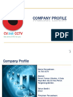 Company Profile - CV Tidi CCTV