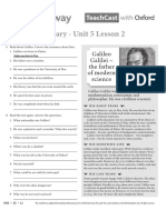 Elementary - Unit 5 Lesson 2: Galileo Galilei - The Father of Modern Science