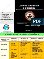 8 Componentes en Modelos Pedagógicos