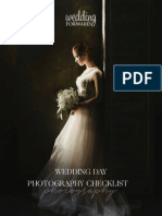 Wedding Day Photo Checklist