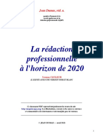 La Redaction Professionnelle 2020