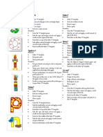 Jolly Phonics Arts and Craft Template