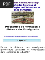 Download Presentation de La FAD FASTEF 1 by Amsa Diakhoumpa SN53893457 doc pdf