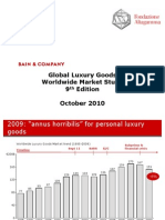 Bain Luxury Study 9th Edition Oct 2010