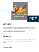 Tema 1 - Conceitos Básicos de Economia