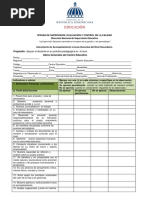 Ficha de Acompañamiento Pedagógico Docente | PDF | Salón de clases ...