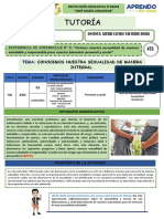 Sesión #1 - Tutoría 4to