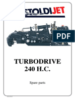 Turbodrive 240 H.C. Spare Parts Manual