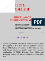 MET 202 Thermodynamics - Module 2