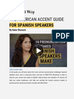 10 Common Mistakes Spanish Speakers Make