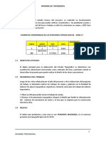 Informe Topografico