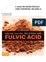 7 Benefícios do Ácido Fúlvico, Usos- Me...ntestino, a Pele e o Cérebro - Dr. Axe