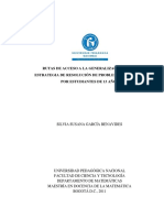 Garcías (2011) Rutas de Acceso A La Generalización Como Estrategia de RP