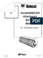 Versahandler Attachment Service Manual: Angle Broom