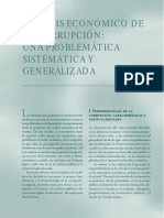 Análisis Económico de La Corrupción