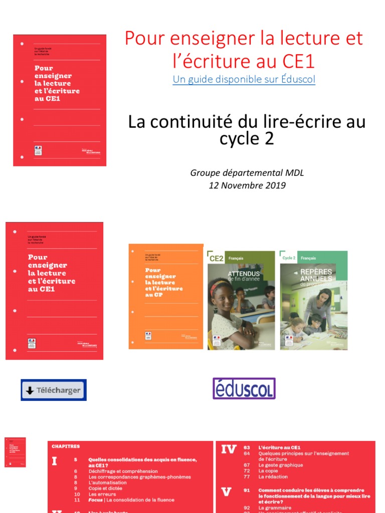 Pour Enseigner La Lecture Et L Ecriture Au Ce1 2019 11 13 - Pour Enseigner La Lecture Et L Ecriture Au Ce1 - 1203146