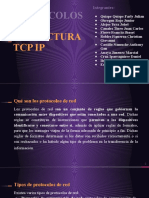 PROTOCOLOS Y ESTRUCTURA TCP IP 