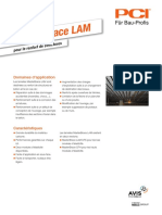 PCI MasterBrace LAM Fiche Technique TM, TDS FR FR