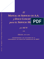 El Manualde Serviciode AAy Doce Conceptospara El Servicio Mundialpor Bill W