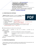 Estruturas de controle e algoritmos resolvidos