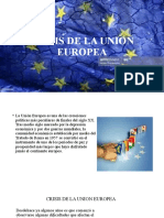 Crisis de La Union Europea