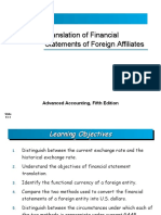 Chapter 13 Translation of Financial Statements of Foreign Affiliates - 1st Session