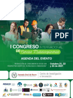 i Congreso Internacional de Ciencias Multidisciplinarias Agenda2 (2)
