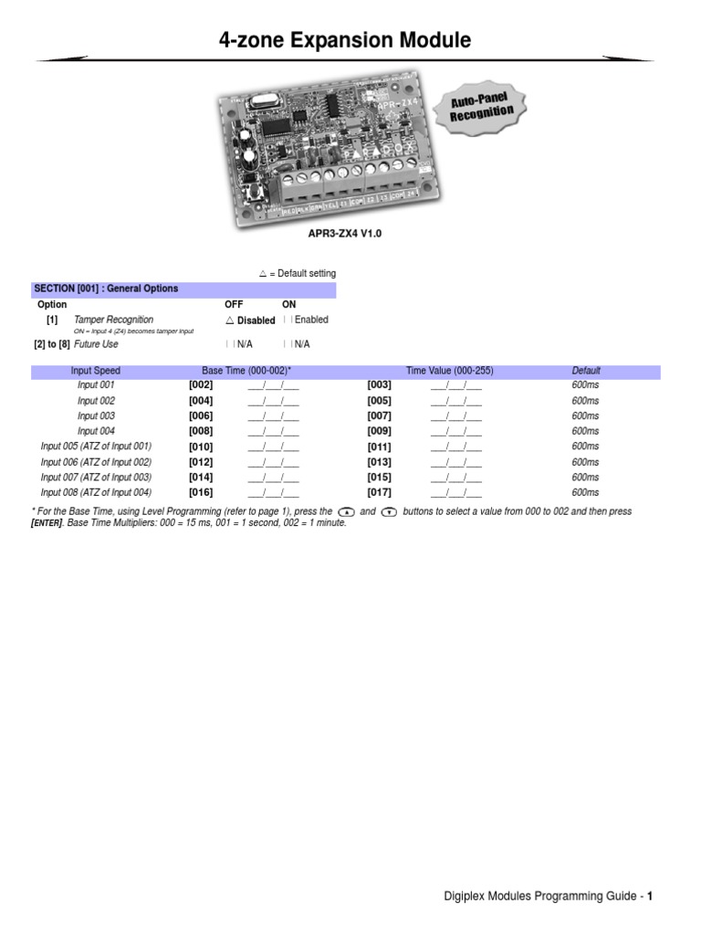 ZX4 Installation Module | PDF | Switch | Electricity