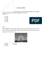 Banco de Questões - Movimento Circular