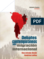 Debates Contemporaneos Sobre Migracion I