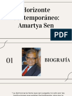 Horizonte Temporal - Amartya Sen