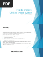 Fluids Project: Chilled Water System: Mahmood Alaraibi - 201700841