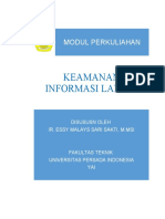 Materi Pertemuan Ke 1 Keamanan Informasi Lanjut