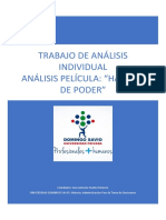 Analisis Video Hambre de Poder