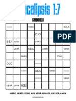 Apocalipsis 1 7 Sudoku