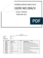 Laporan Pembelajaran Jarak Jauh Februari