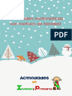 Actividades matemáticas navideñas